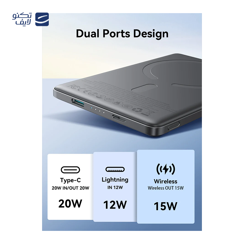 gallery-پاوربانک جوی روم مدل JR-PBC06 mini ظرفیت 10000 میلی آمپر ساعت copy.png