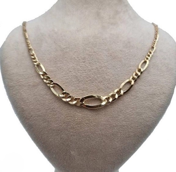 گردنبند طلا 18 عیار اپال گلد مدل فیگارو کونیک