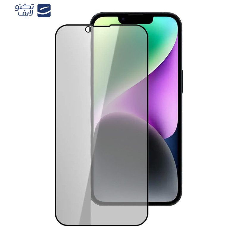 gallery-محافظ صفحه نمایش حریم شخصی گوشی اپل iPhone 16e - 14 - 13 Pro - 13 بوف مدل 5D Privacy-G copy.png