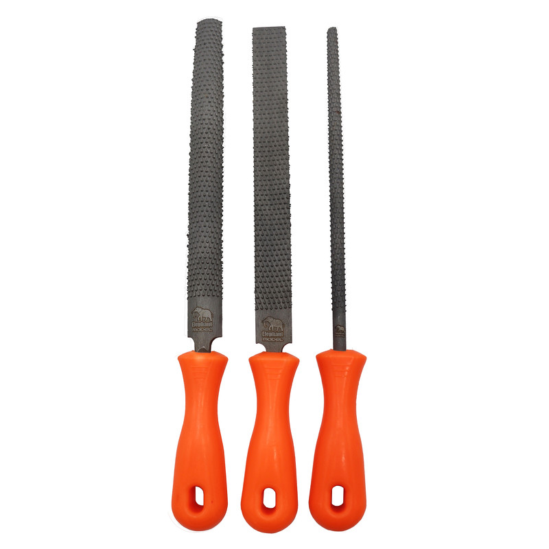 سوهان چوب مدل الفنت کد YP-CHOOB-03 مجموعه 3 عددی