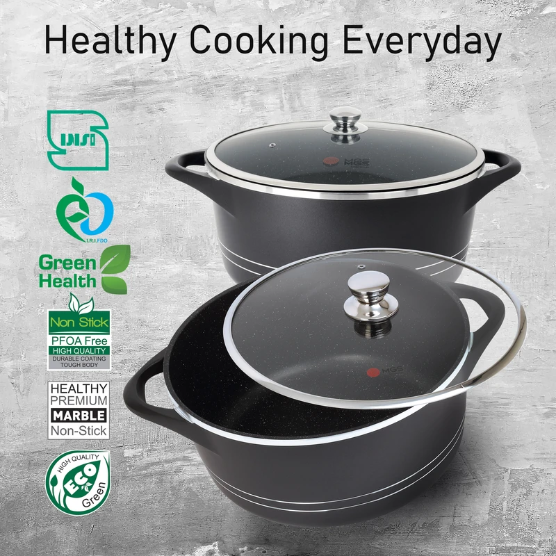 قابلمه ام جی اس مدل دو دسته کد 800217 سایز 40 قابلمه ام جی اس مدل دو دسته کد 800217 سایز 40