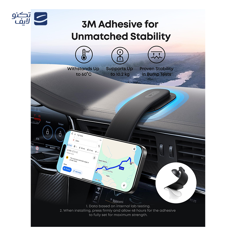 gallery-پایه نگهدارنده گوشی موبایل انکر مدل B2932 به همراه کابل دو سر تایپ سی و شارژر فندکی copy.png