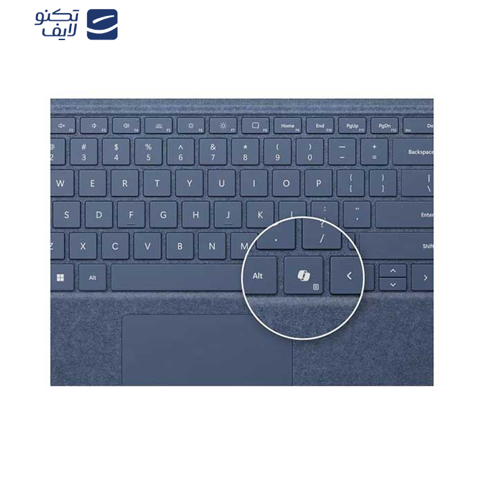 gallery-کیبورد تبلت مایکروسافت سرفیس Pro 8 - Pro 9 - Pro 10 - Pro 11 مدل Surface Pro Copilot Keyboard with Pen Storage copy.png