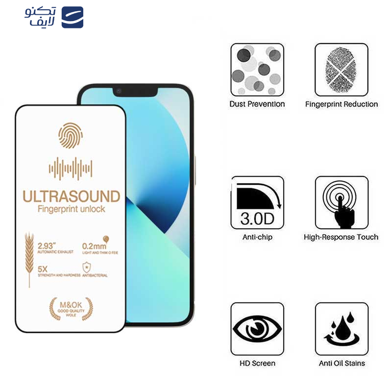 gallery-محافظ صفحه نمایش گوشی اپل iPhone 16e - 14 - 13 - 13 Pro اپیکوی مدل UltraSound copy.png