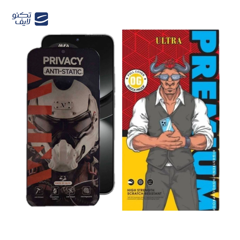 gallery-محافظ صفحه نمایش گوشی شیائومی Redmi Note 13 Pro 4G اولترا مدل Alpha privacy copy.png