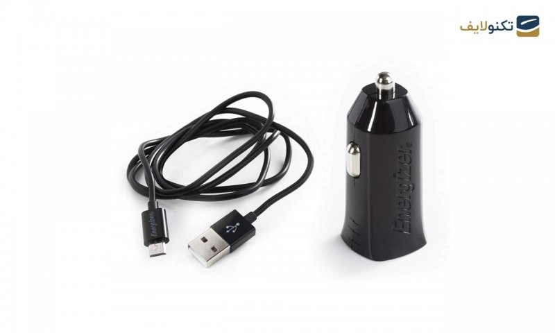 شارژر فندکی انرجایزر مدل DCA1ACMC3 به همراه کابل MicroUSB