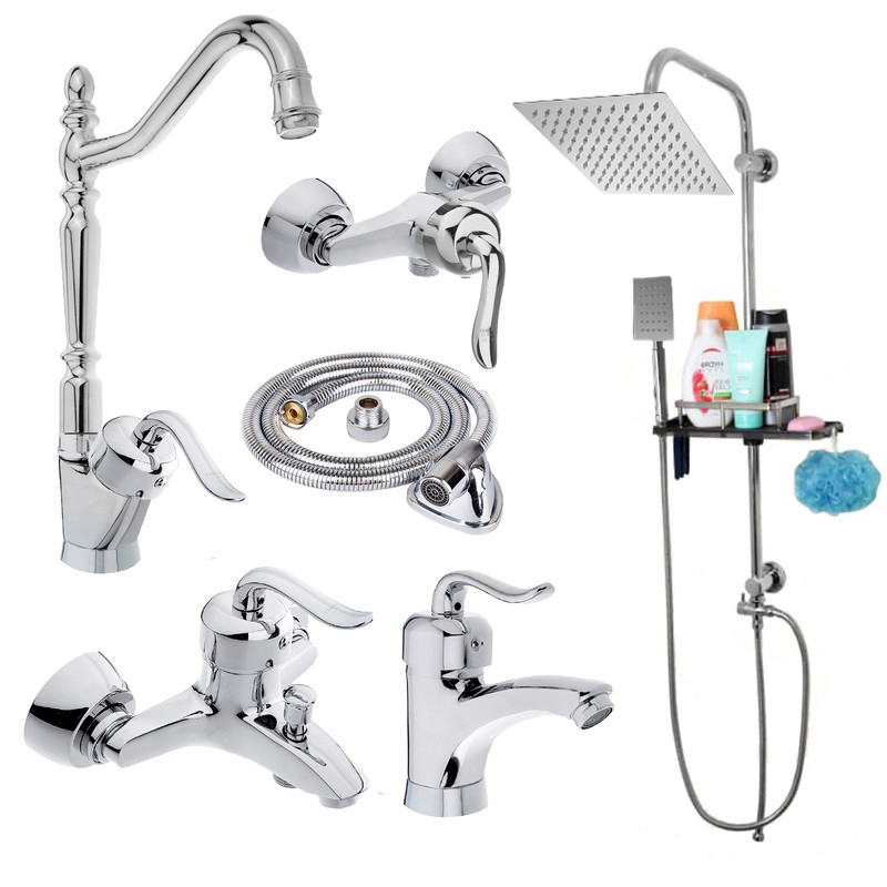 ست شیرآلات بهداشتی و ساختمانی توفیق مدل قجری پلاس مجموعه 6 عددی ست شیرآلات بهداشتی و ساختمانی توفیق مدل قجری پلاس مجموعه 6 عددی