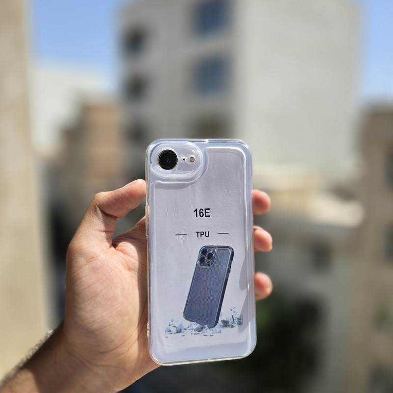 کاور زیفرند مدل ژله ای محافظ لنز دار مناسب برای گوشی موبایل اپل iPhone 16e