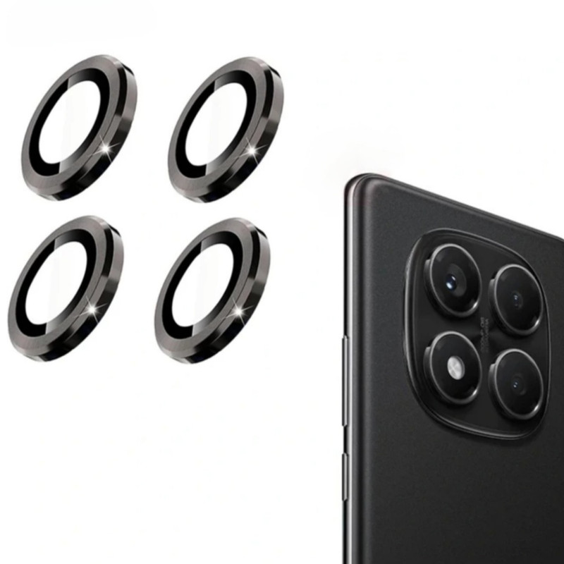 محافظ لنز دوربین شیشه ای اوجی مدل Crystal Shield مناسب برای گوشی موبایل شیائومی Redmi Note 14 Pro 4G