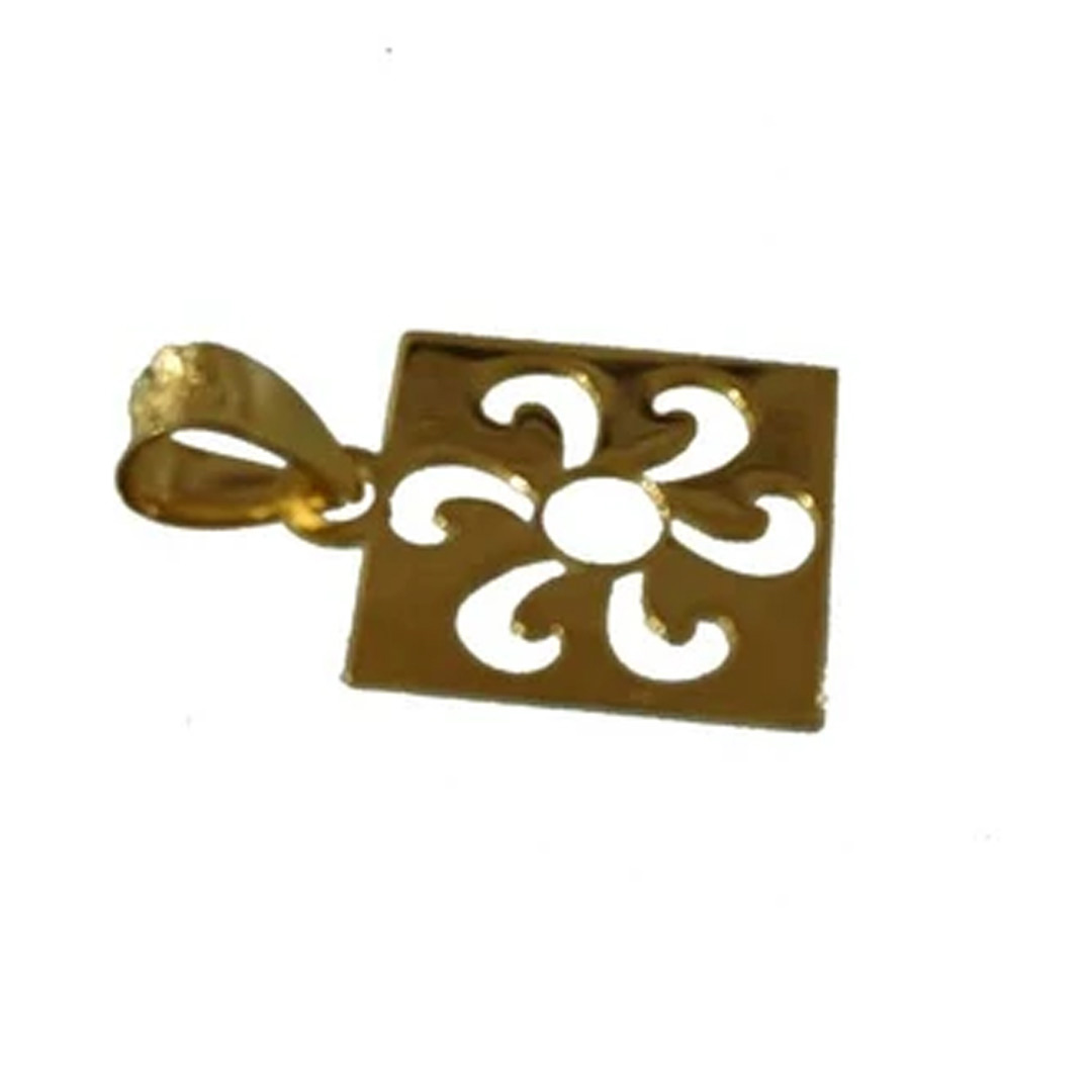 آویز گردنبند طلا 18 عیار شمیم گلد گالری مدل M746 آویز گردنبند طلا 18 عیار شمیم گلد گالری مدل M746