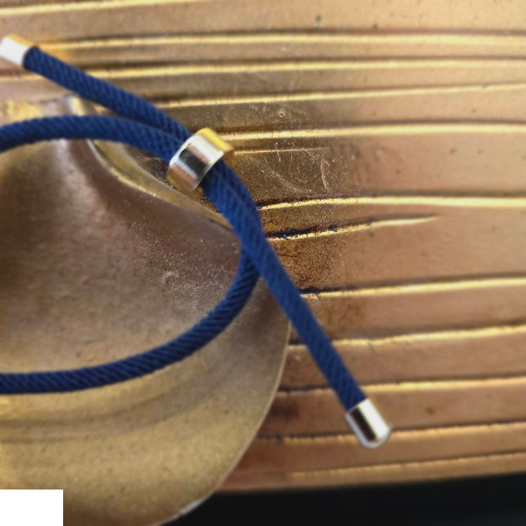 دستبند طلا 18 عیار زنانه شمیم گلد گالری طرح بینهایت و حرف S کد H33