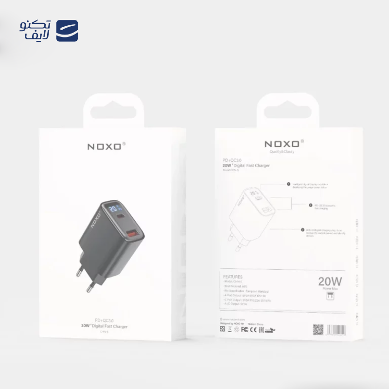gallery-شارژر بی سیم گوشی نوکسو مدل WCHN-2 توان 15 وات copy.png