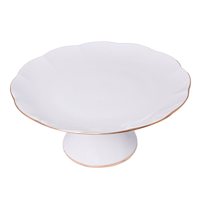 سرویس پذیرایی 2 پارچه مقصود مدل نیلوفری خط طلا کد 0