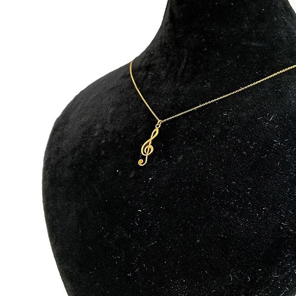 گردنبند طلا 18 عیار زنانه شمیم گلد گالری کد 62-002