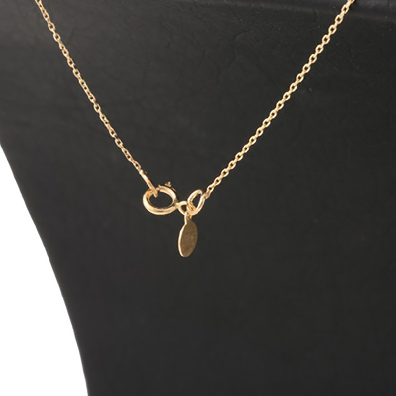 گردنبند طلا 18 عیار شمیم گلد گالری مدل SN0014