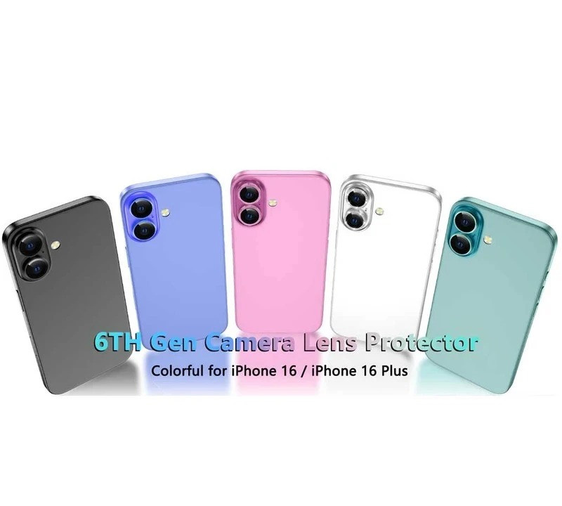 محافظ لنز دوربین بوف مدل HD-ColorLenz مناسب برای گوشی موبایل اپل iPhone 17