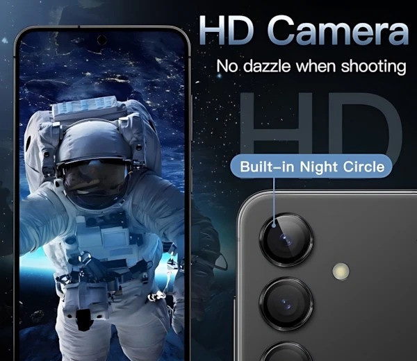 محافظ لنز دوربین اپیکوی مدل Chelipa مناسب برای گوشی موبایل سامسونگ Galaxy S24 FE