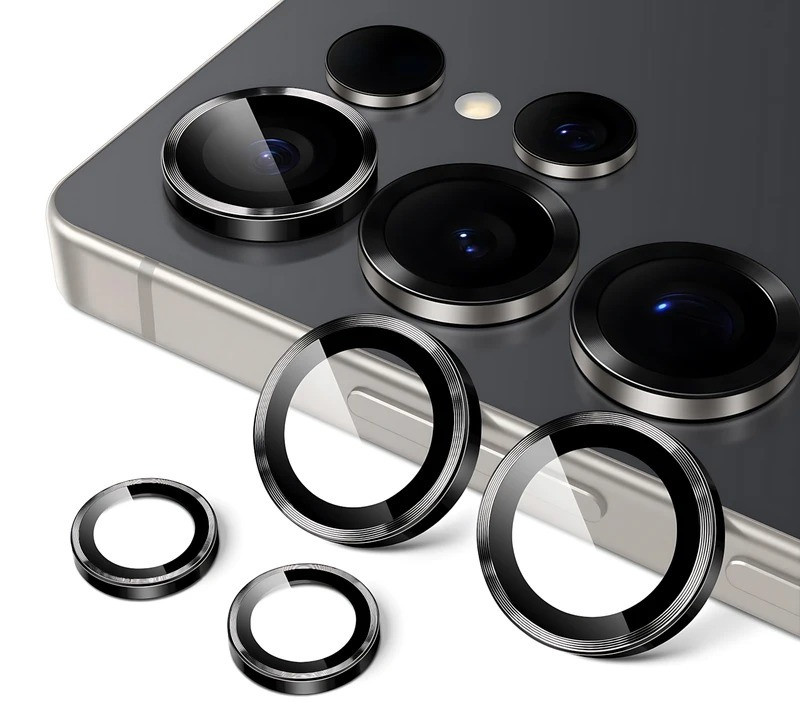 محافظ لنز دوربین اپیکوی مدل Chelipa مناسب برای گوشی موبایل سامسونگ Galaxy S25 Ultra
