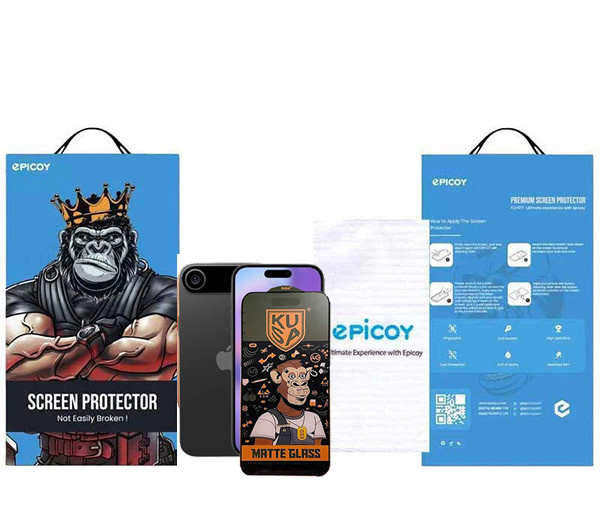 محافظ صفحه نمایش مات اپیکوی مدل Monkey Matt مناسب برای گوشی موبایل اپل iPhone 17 Air