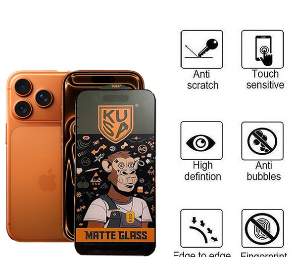 محافظ صفحه نمایش مات اپیکوی مدل Monkey Matt مناسب برای گوشی موبایل اپل iPhone 17 Pro Max