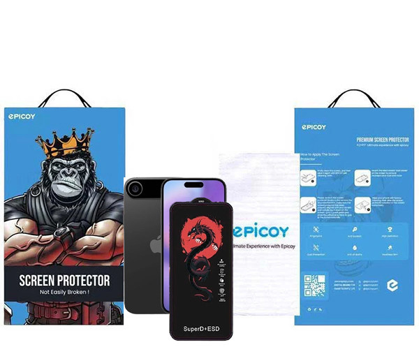 محافظ صفحه نمایش اپیکوی مدل Red Dragon ESD مناسب برای گوشی موبایل اپل iPhone 17 Air