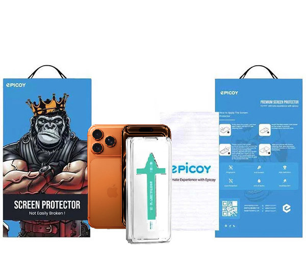 محافظ صفحه نمایش اپیکوی مدل Xundd Axe Easy install مناسب برای گوشی موبایل اپل iPhone 17 Pro / 17 / 16 Pro