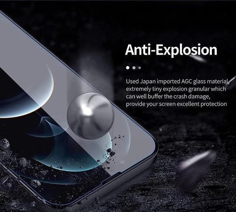 محافظ صفحه نمایش 5D بوف مدل Mountain-Guarantee مناسب برای گوشی موبایل اپل iPhone 17 Pro Max