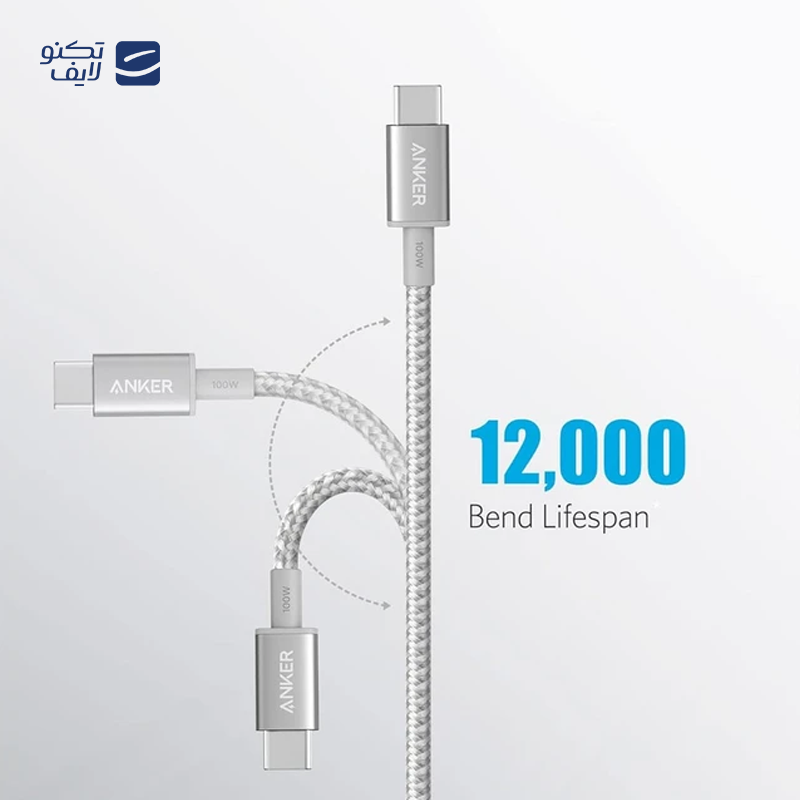 gallery-کابل دو سر تایپ سی انکر مدل Zolo A8060 طول 0.9 متر copy.png