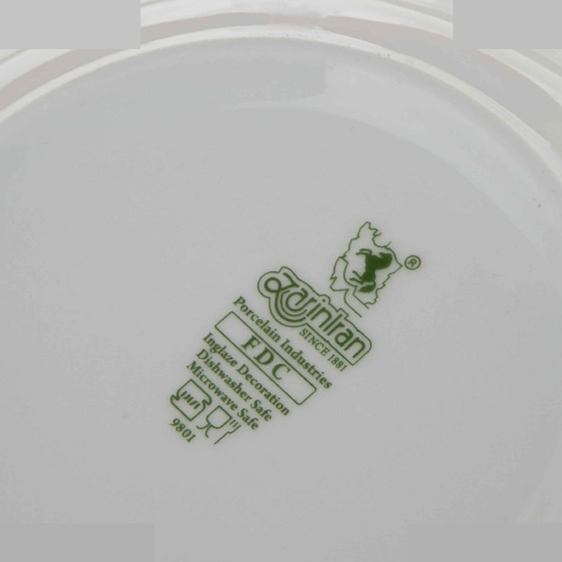 قوری چینی زرین ایران مدل لندنی 5 ویلیج درجه یک