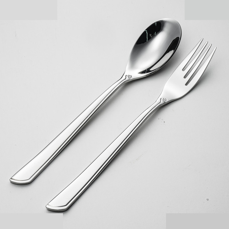 قاشق و چنگال غذاخوری جی فی نی مدل 52 مجموعه 2 عددی