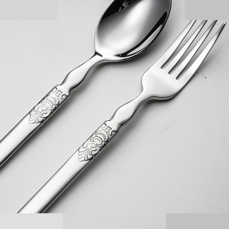 قاشق و چنگال جی فی نی مدل 55 مجموعه 2 عددی قاشق و چنگال جی فی نی مدل 55 مجموعه 2 عددی