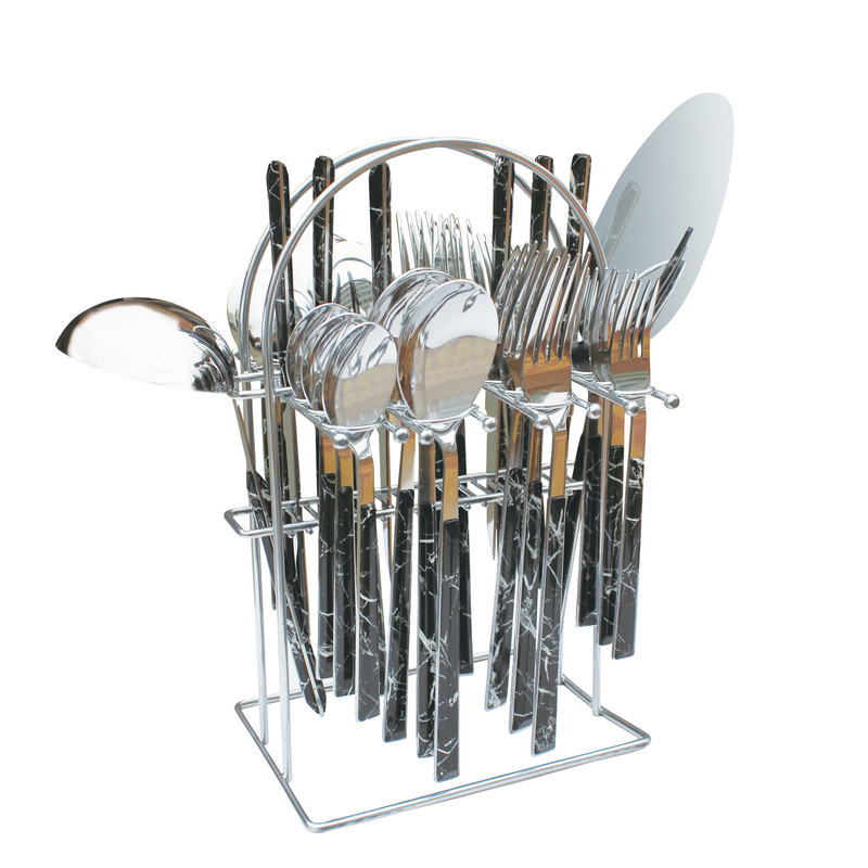 سرویس قاشق و چنگال 33 پارچه جی فی نی مدل STONE-M