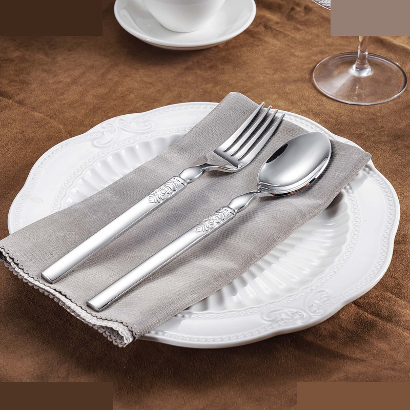 سرویس قاشق و چنگال 15 پارچه جی فی نی مدل G-255