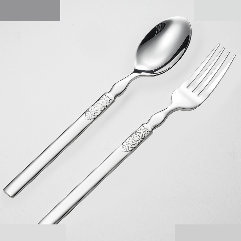 سرویس قاشق و چنگال 14 پارچه جی فی نی مدل 55 لاکچری