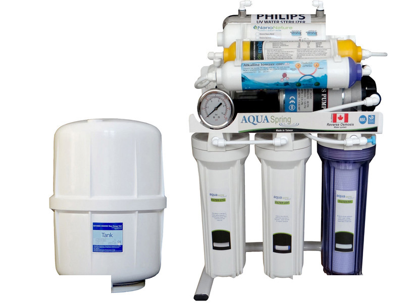 دستگاه تصفیه کننده آب آکوآ اسپرینگ مدل RO-S10-NATURE2200