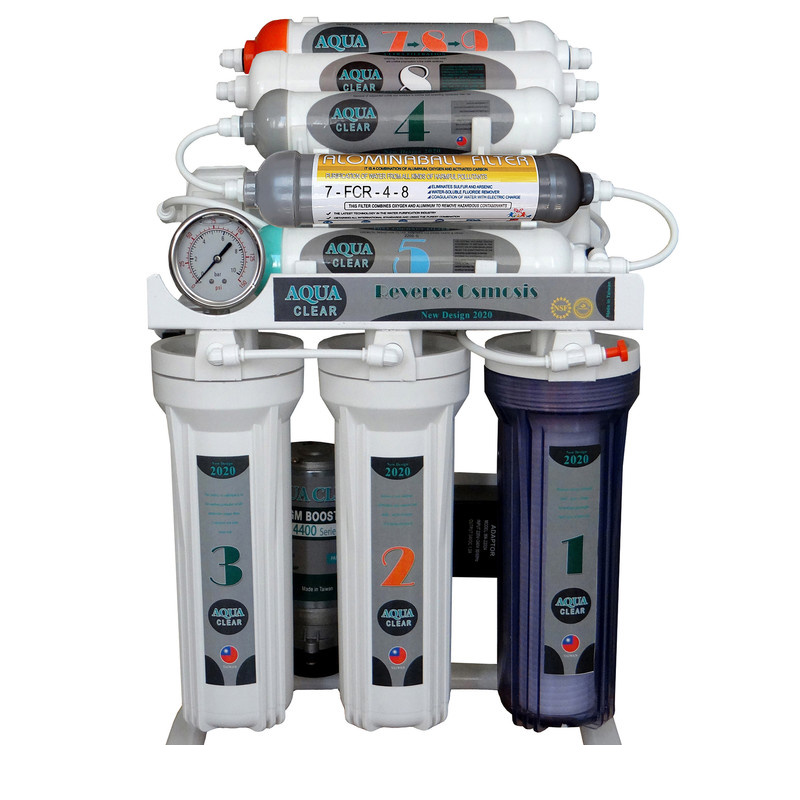 دستگاه تصفیه کننده آب آکوآ کلیر مدل NEW DESIGN2020 - GTM10 به همراه فیلتر تصفیه آب بسته 3 عددی