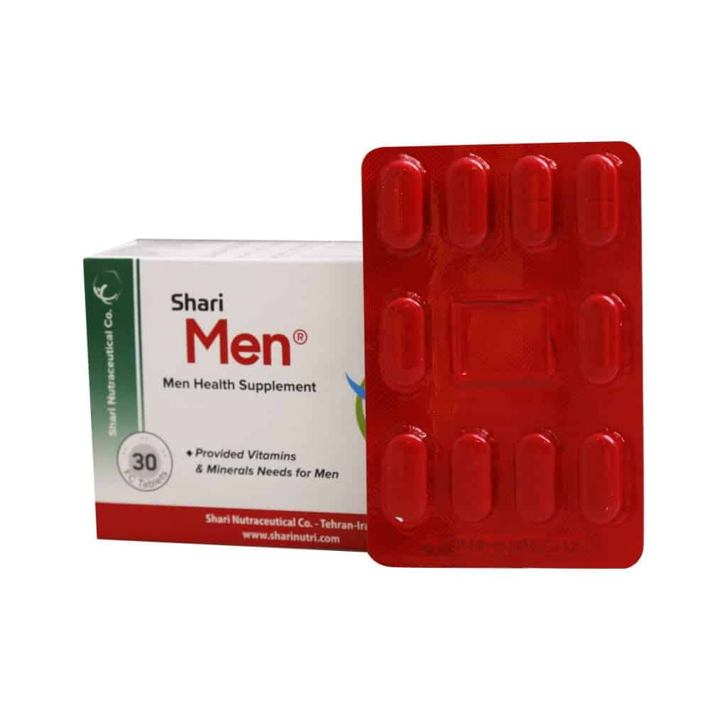 قرص من شاری مکمل تقویتی آقایان 30 عدد