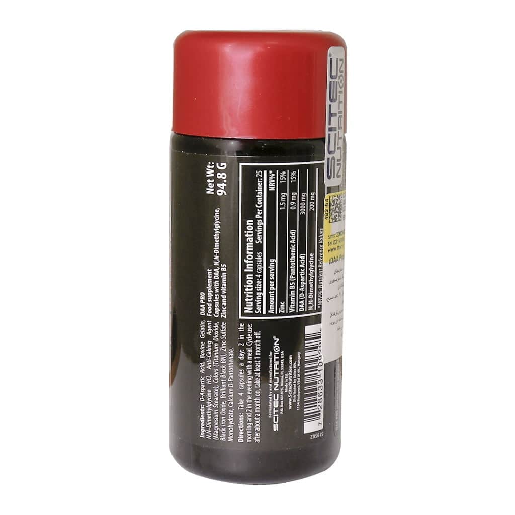 کپسول دی ای ای پرو سایتک نوتریشن 100 عددی