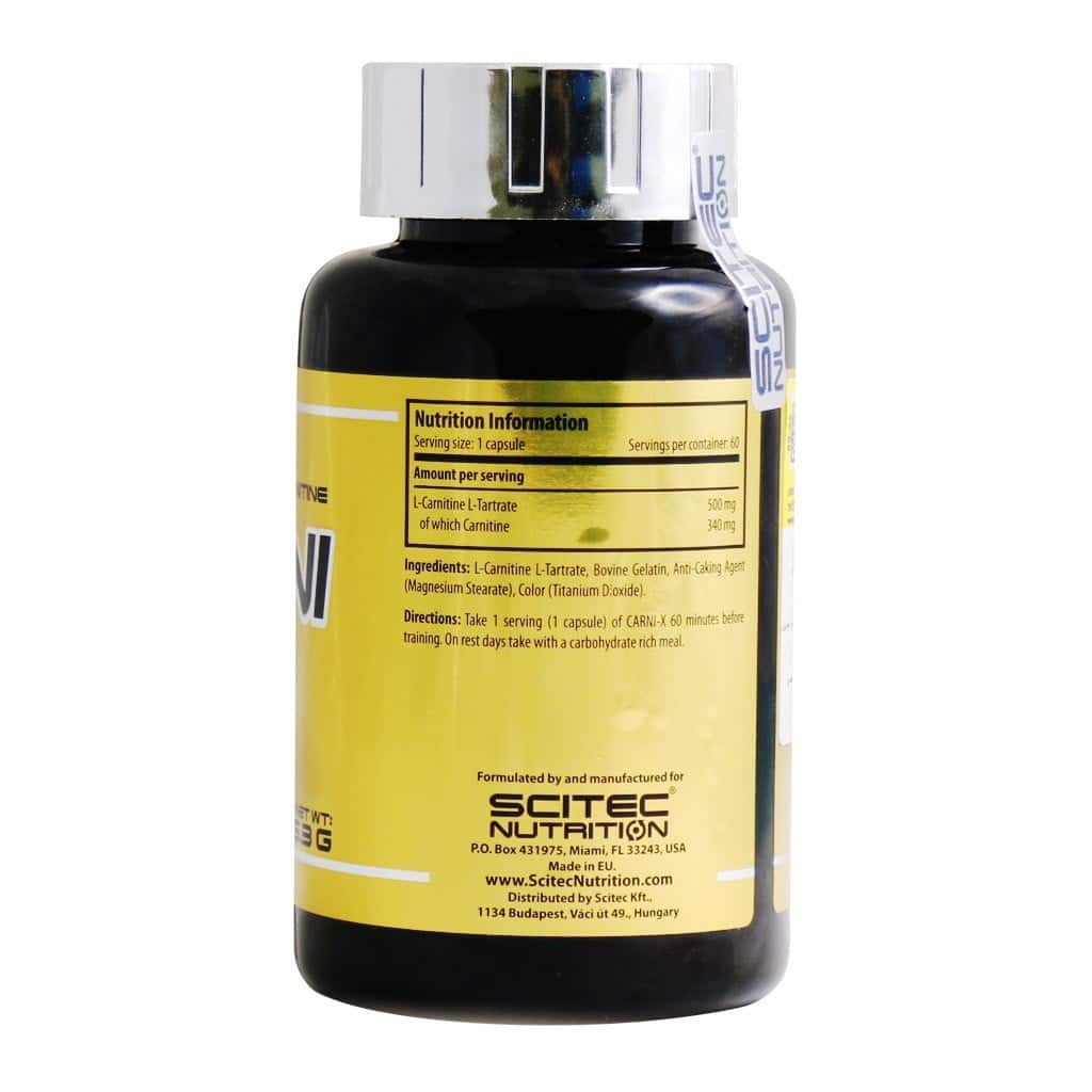 قرص کارنی ایکس سایتک نوتریشن 60 عدد