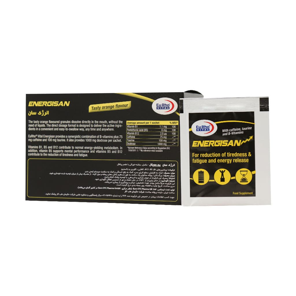 ساشه انرژی سان یوروویتال 30 عدد ساشه انرژی سان یوروویتال 30 عدد