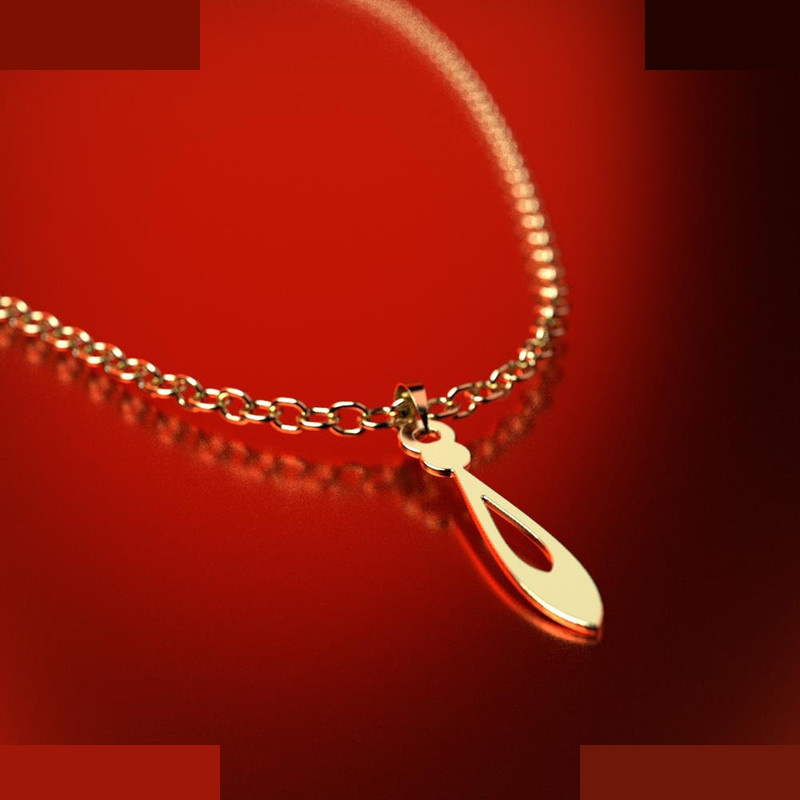 نیم ست طلا 18 عیار زنانه مدوپد مدل اشک کد NA12539