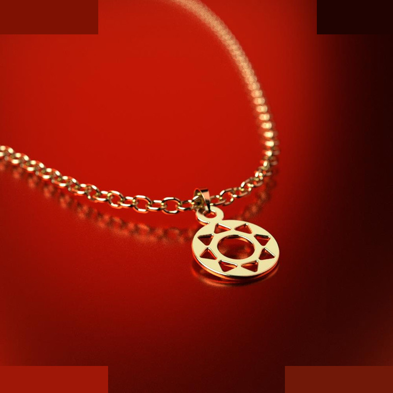 نیم ست طلا 18 عیار زنانه مدوپد مدل دایره کد NA10609 نیم ست طلا 18 عیار زنانه مدوپد مدل دایره کد NA10609