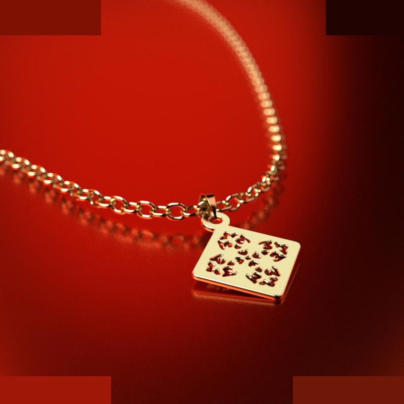 نیم ست طلا 18 عیار زنانه مدوپد مدل لوزی کد NA10738