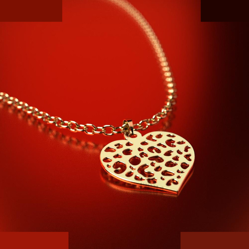 نیم ست طلا 18 عیار زنانه مدوپد مدل قلب کد NA10952