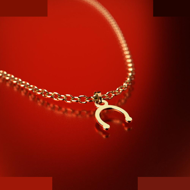 نیم ست طلا 18 عیار زنانه مدوپد مدل نیم دایره کد NA11033