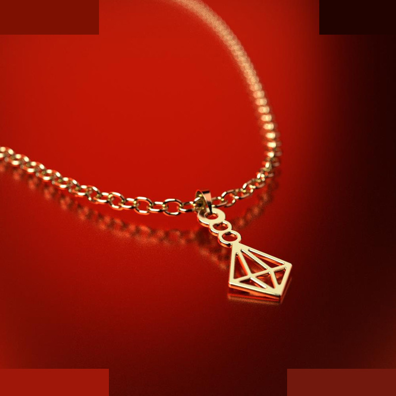 نیم ست طلا 18 عیار زنانه مدوپد مدل الماس کد NA11124