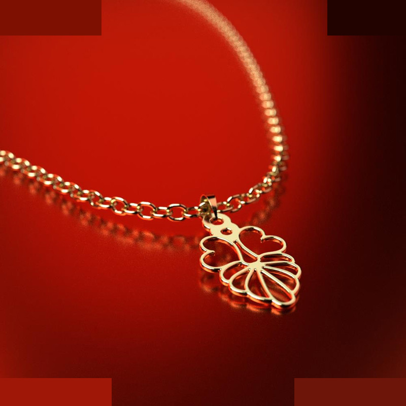 نیم ست طلا 18 عیار زنانه مدوپد مدل هندسی کد NA11145