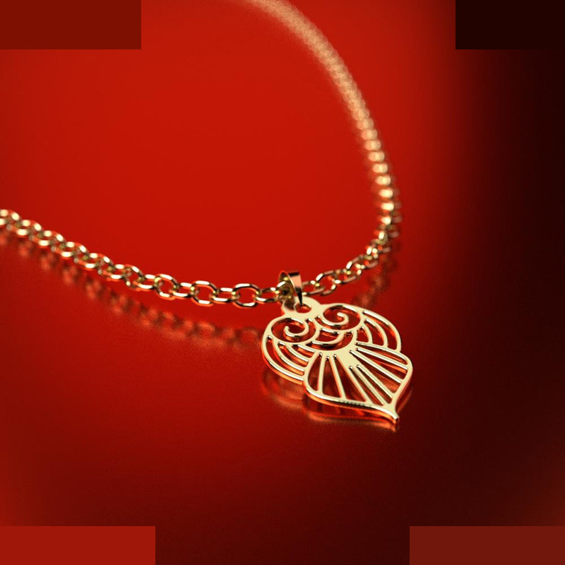 نیم ست طلا 18 عیار زنانه مدوپد مدل هندسی کد NA11146