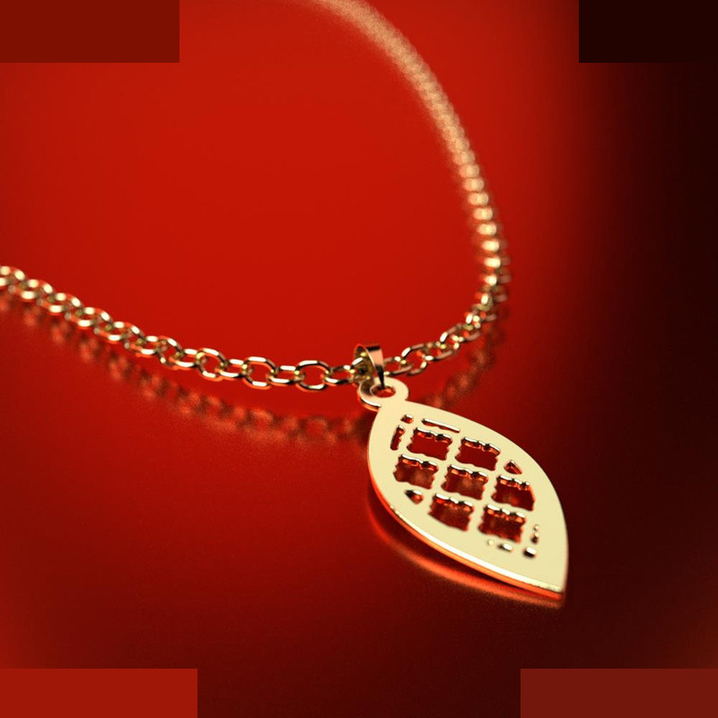 نیم ست طلا 18 عیار زنانه مدوپد مدل اشک کد NA11281