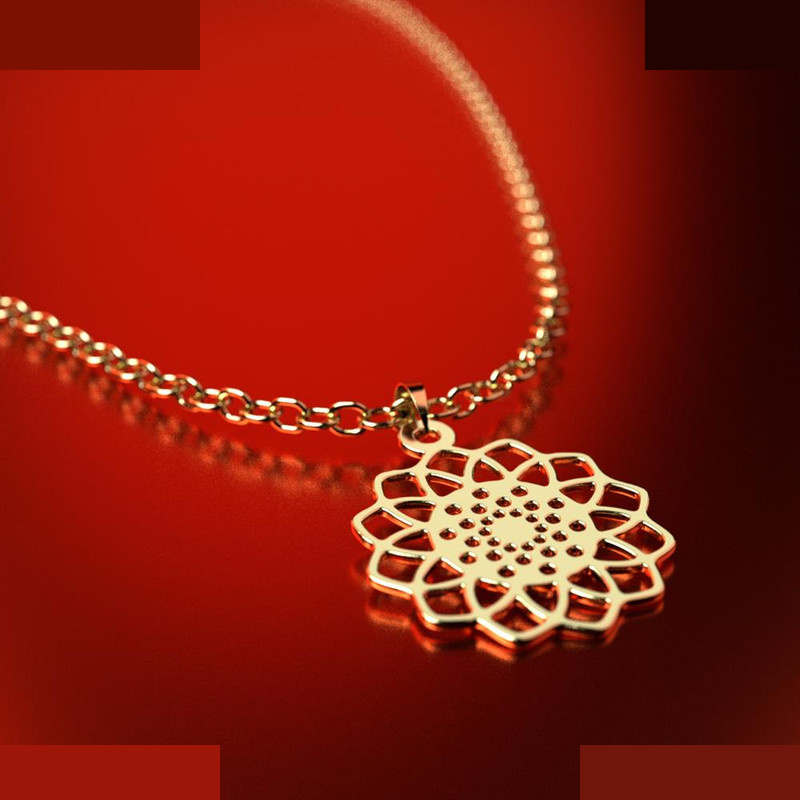 نیم ست طلا 18 عیار زنانه مدوپد مدل هندسی کد NA11452